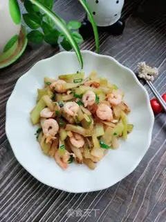 Make Shrimp fried melons step 10