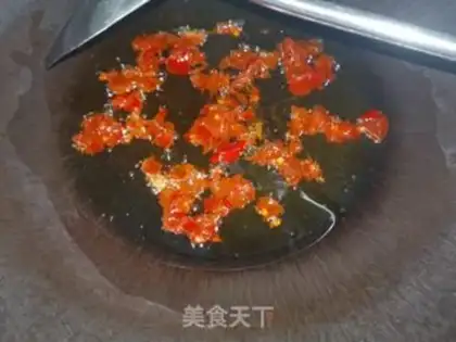 Make Spicy garter step 6