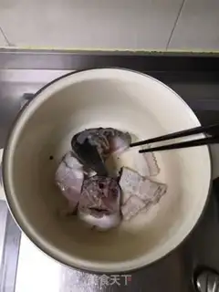 Make Tofu from the fish head step 3