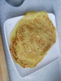 Make Honey egg pancakes step 5