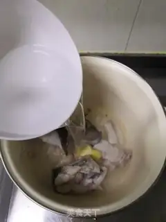 Make Tofu from the fish head step 5