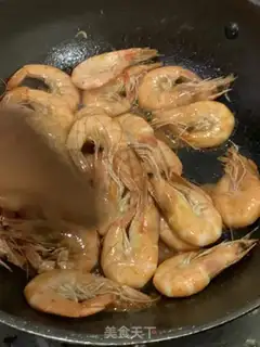 Make Red burning shrimp step 1