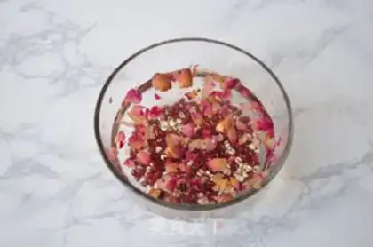 Make Red bean rice soy step 1