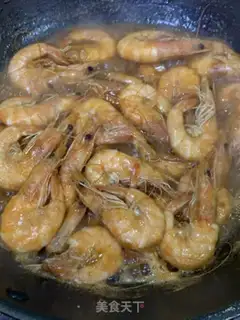 Make Red burning shrimp step 4