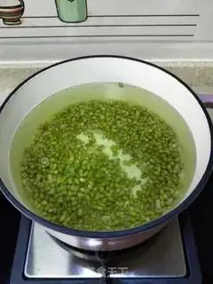 Make Green bean bean ginger sugar step 2