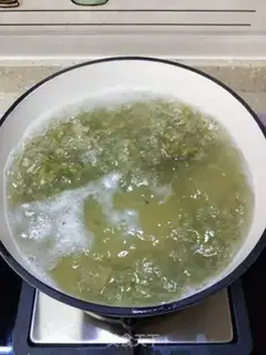 Make Green bean bean ginger sugar step 3