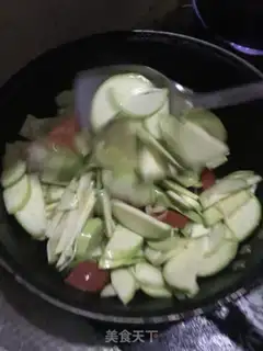 Make Tomatoes are fried step 1