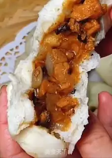 Make Chicken chest mushroom buns step 8