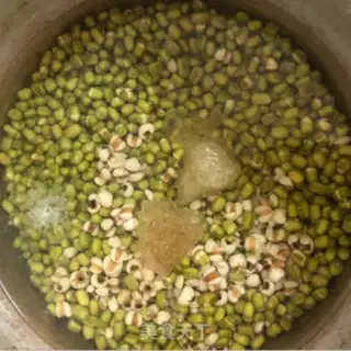 Make Green bean rice cake step 0