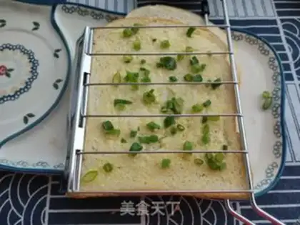 Make Onion butter toast step 3