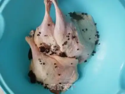 Make Homemade salt duck legs step 2