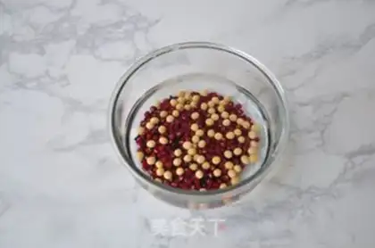Make Red bean date soy sauce step 0