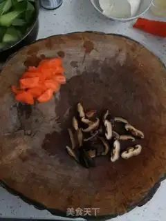 Make Flaming mushrooms step 1