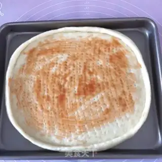 Make Orchid ham pizza step 5