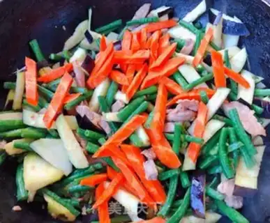 Make Soybeans and eggplant step 6