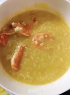Make Seafood congee step 4