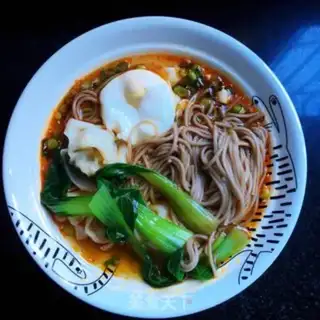 Make Spicy egg noodle step 6