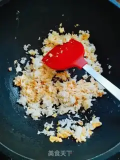 Make Crab fried rice step 7
