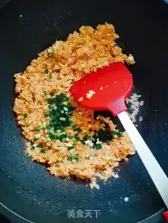 Make Crab fried rice step 8
