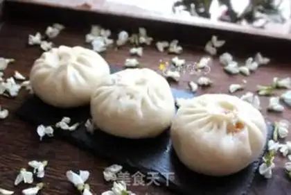 Make A flower bun step 10