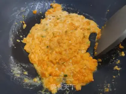 Make Salted egg sofa tofu step 3