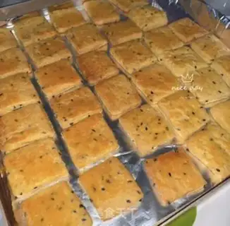 Make Corn cookies step 10