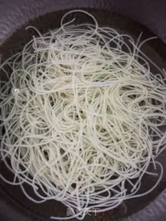 Make ♪ The head of the chow ♪ step 0