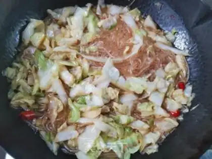 Make ♪ The head of the chow ♪ step 6