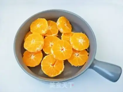 Make Honey orange juice step 1
