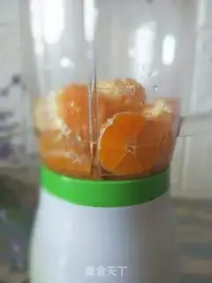Make Honey orange juice step 3