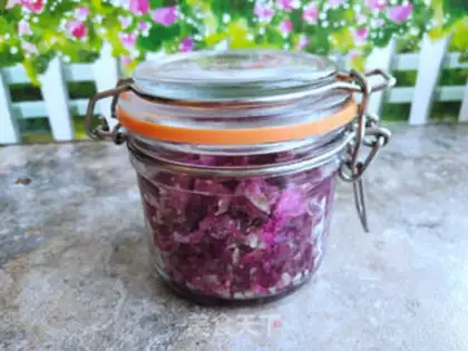 Make Rose peach paste step 2