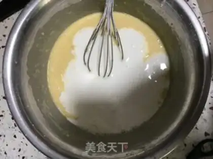 Make The durian cake step 4