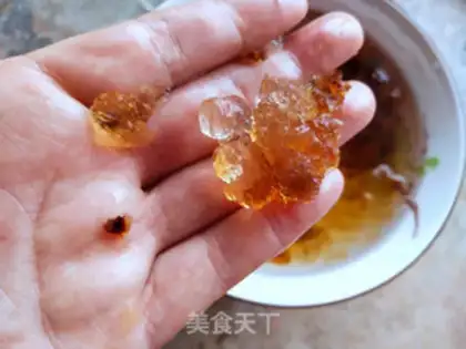 Make Rose peach paste step 6