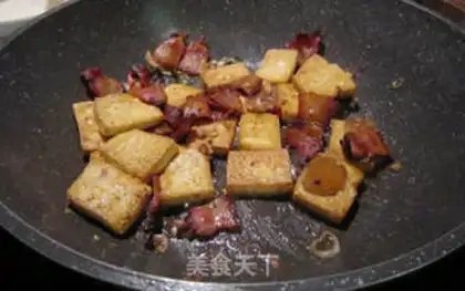 Make Horse station tofu step 5