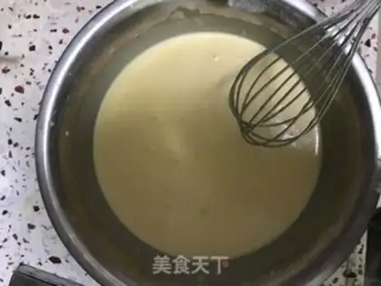 Make The durian cake step 8