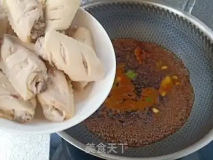 Make Red chicken wings step 5