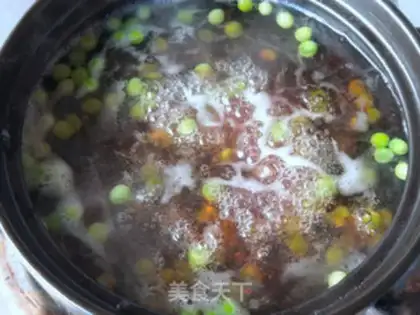 Make Rose peach paste step 11