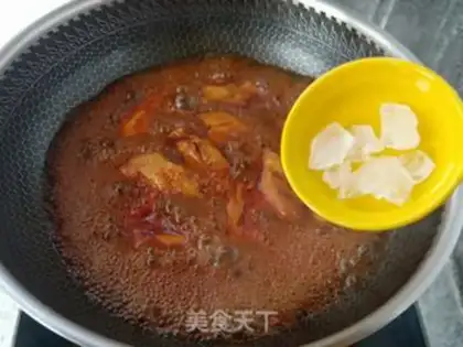 Make Red chicken wings step 7