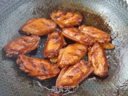 Make Red chicken wings step 8