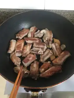 Make Pork chops and eggs step 2