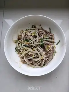 Make Green bean sprouts of wheat noodles step 7