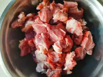 Make The lamb string step 1