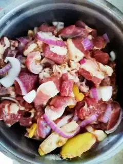 Make The lamb string step 2