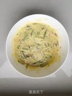 Make cucumber eggcake step 5