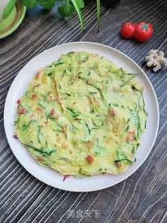 Make cucumber eggcake step 8