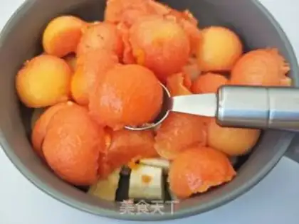 Make Flamingo papaya sour milk step 3