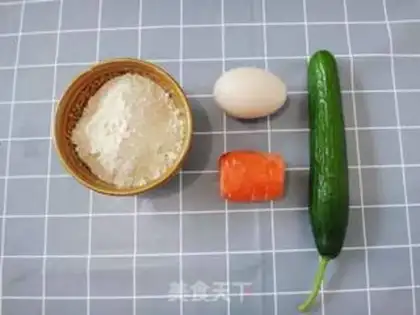 Make cucumber breakfast cake step 0