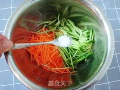 Make cucumber breakfast cake step 2