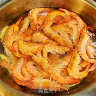 Make White burning shrimp step 0