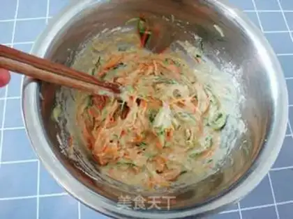 Make cucumber breakfast cake step 7